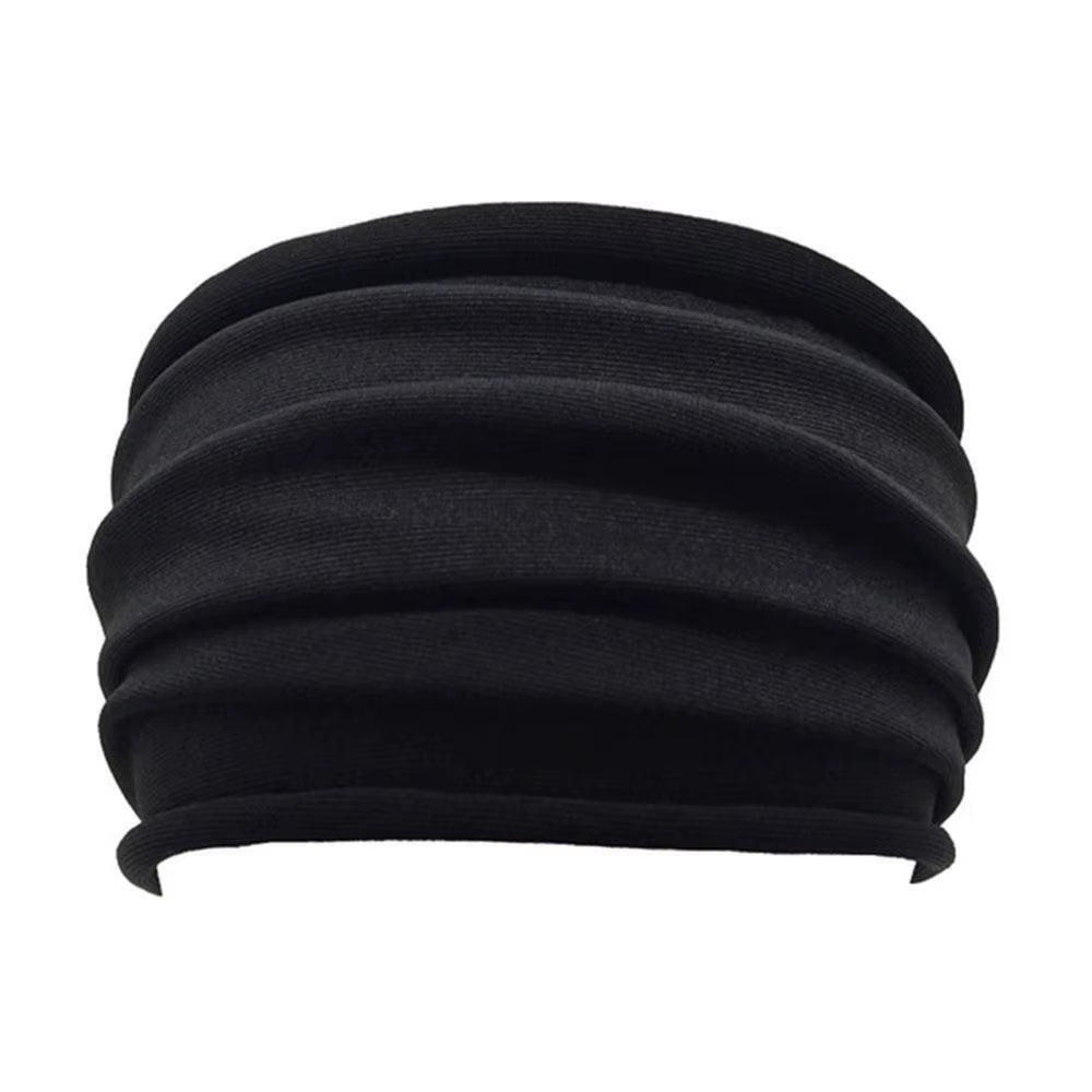 Solid Cross Wide Knotted Headbands for Women Extra Large Turban Workout Elastic Headband Fashion Yoga Hair Band Hair Accessories