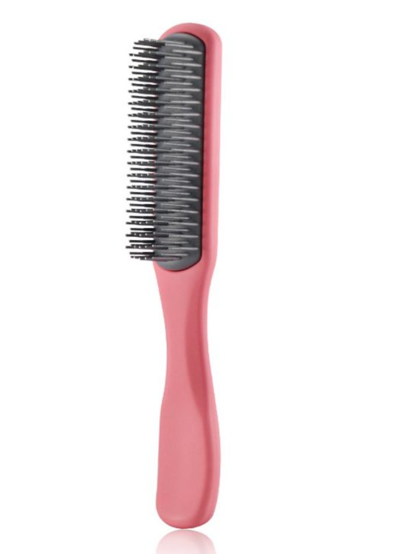 9 Row Nylon Bristle Brush for clumping curls and detangling short natural hair - Gorgeous Strands Retail