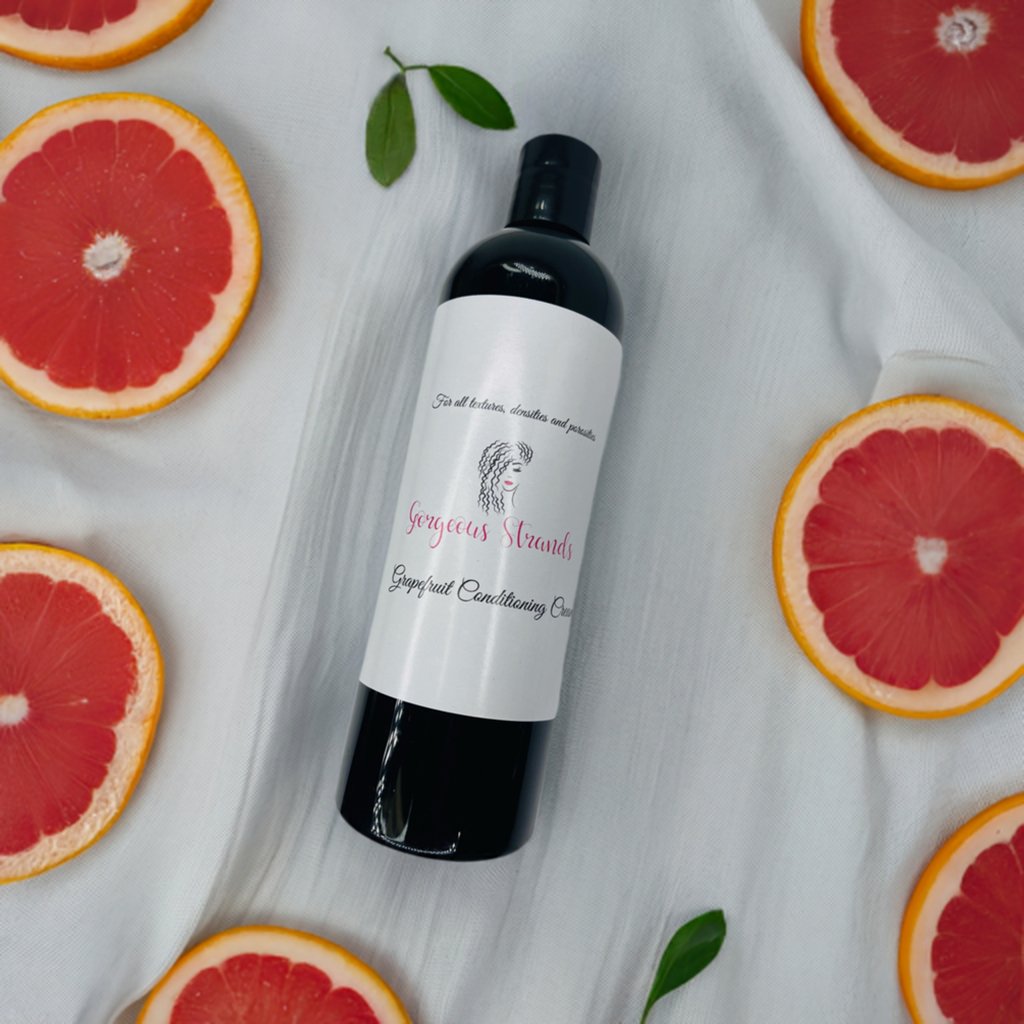 Grapefruit Hydrating Deep Conditioning Cream 8 and 12 oz - Gorgeous Strands Retail