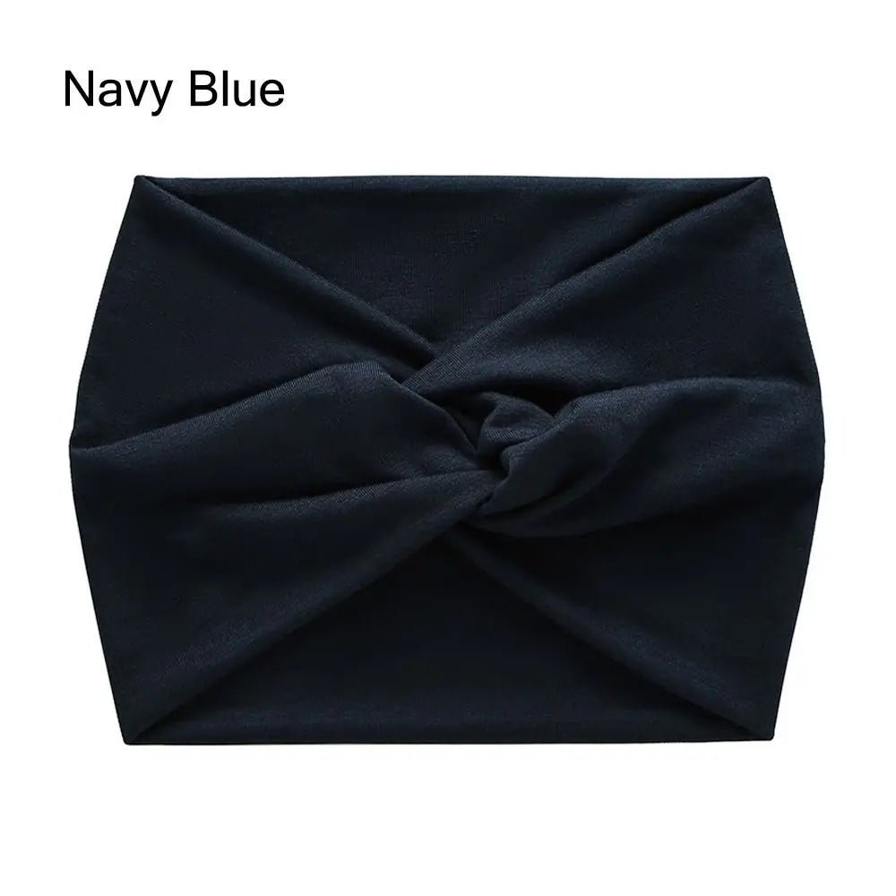 Hair Accessories Twisted Extra Large Thick Wide Headbands Turban Workout Headband Head Wraps for Women - Gorgeous Strands Retail