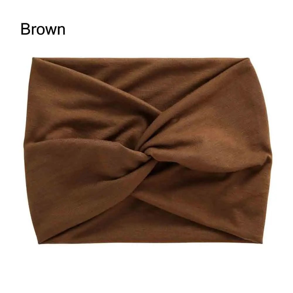 Hair Accessories Twisted Extra Large Thick Wide Headbands Turban Workout Headband Head Wraps for Women - Gorgeous Strands Retail