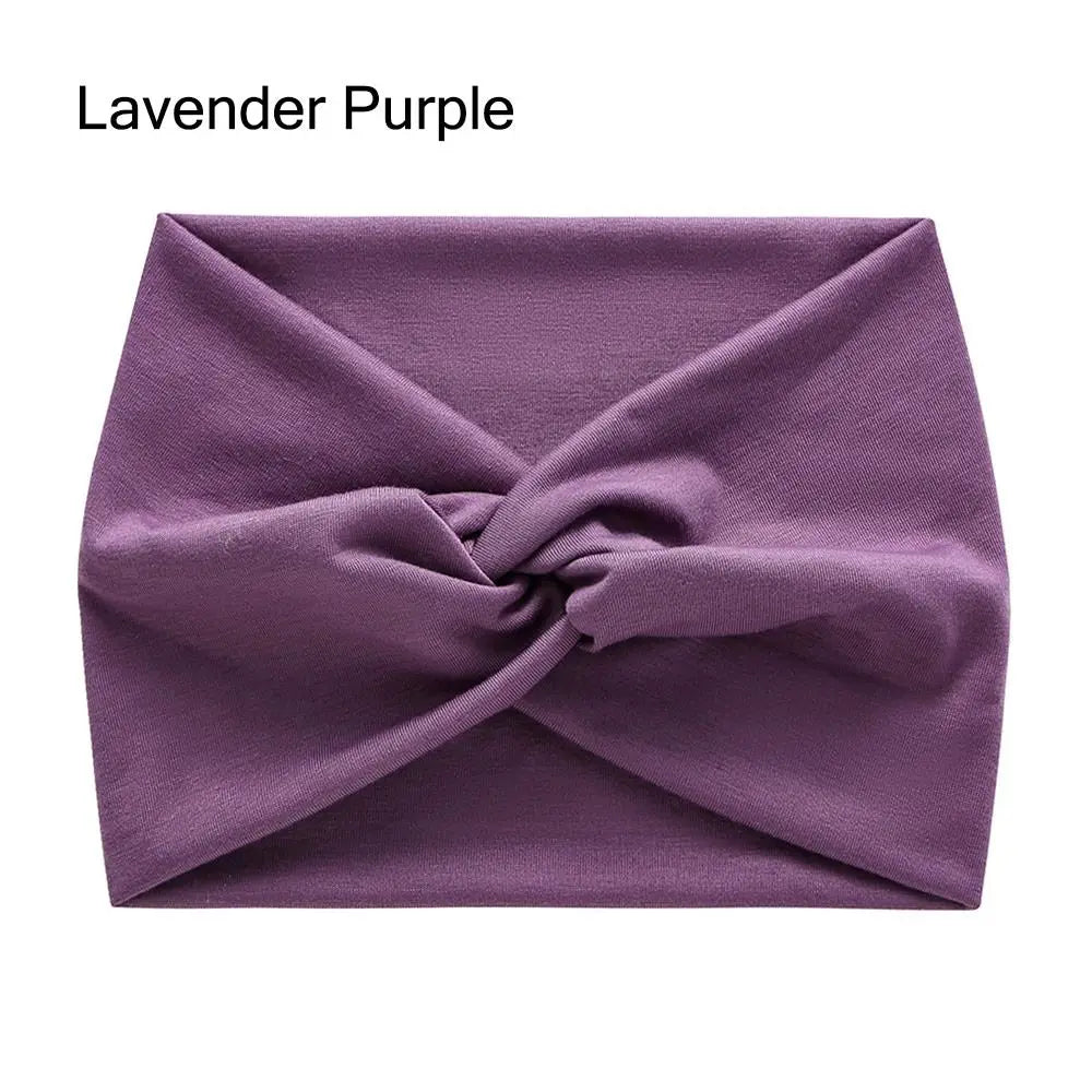 Hair Accessories Twisted Extra Large Thick Wide Headbands Turban Workout Headband Head Wraps for Women - Gorgeous Strands Retail