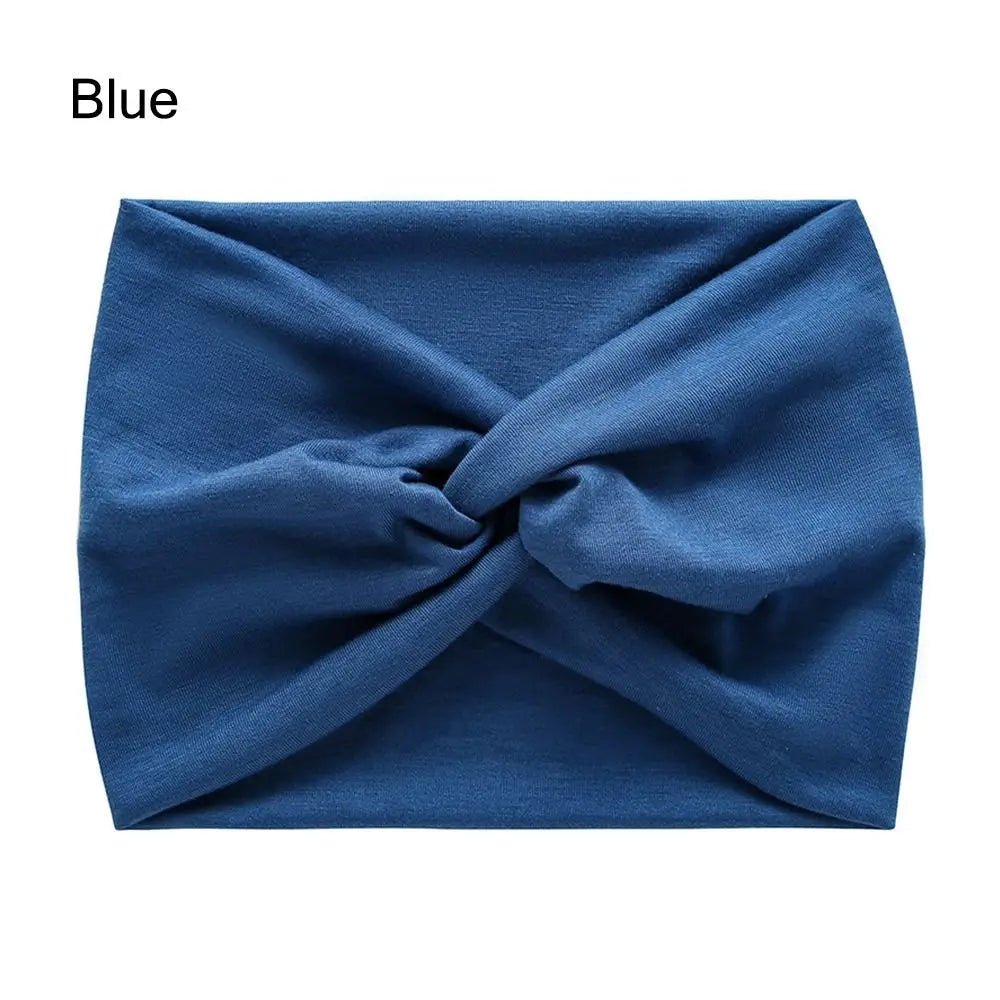 Hair Accessories Twisted Extra Large Thick Wide Headbands Turban Workout Headband Head Wraps for Women - Gorgeous Strands Retail