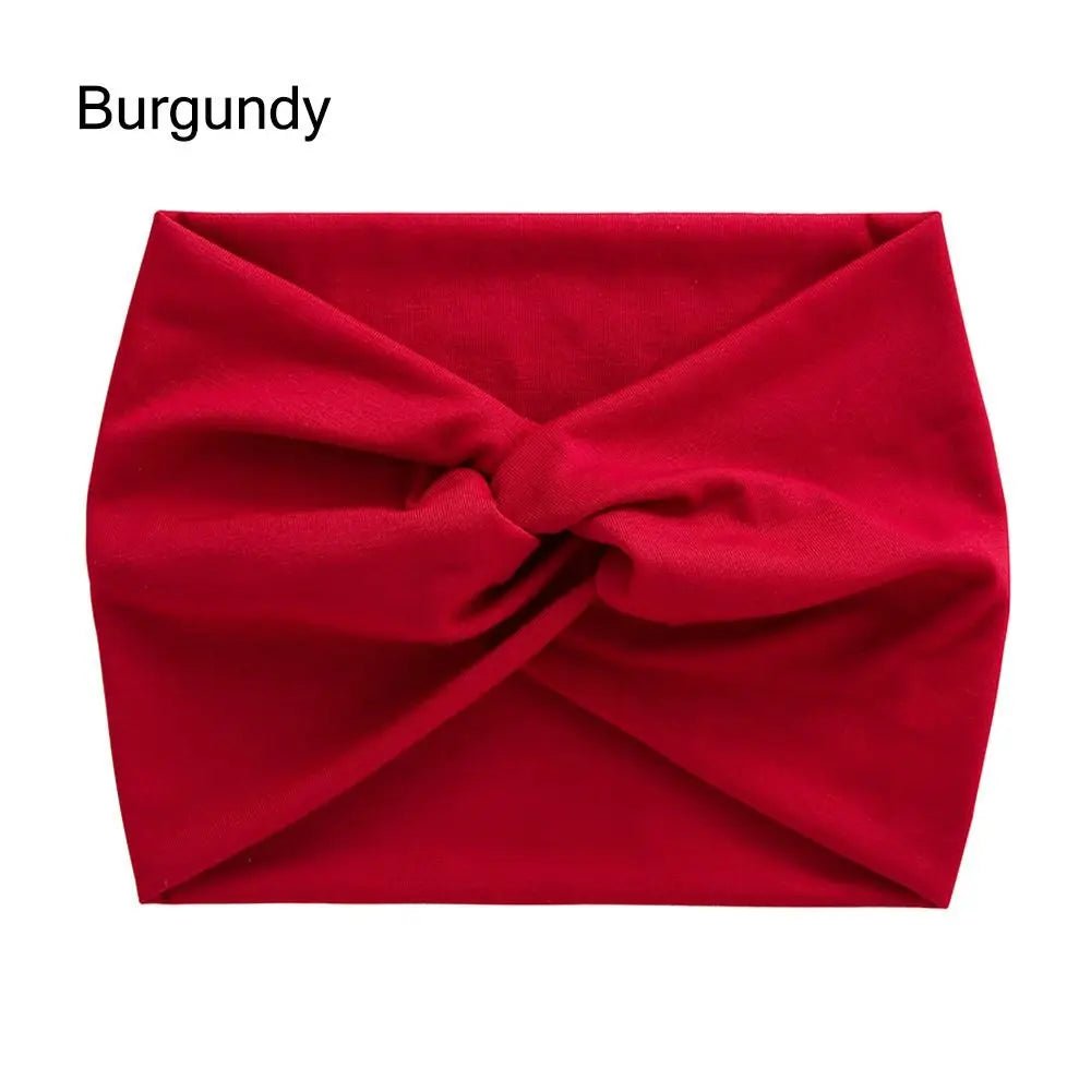 Hair Accessories Twisted Extra Large Thick Wide Headbands Turban Workout Headband Head Wraps for Women - Gorgeous Strands Retail