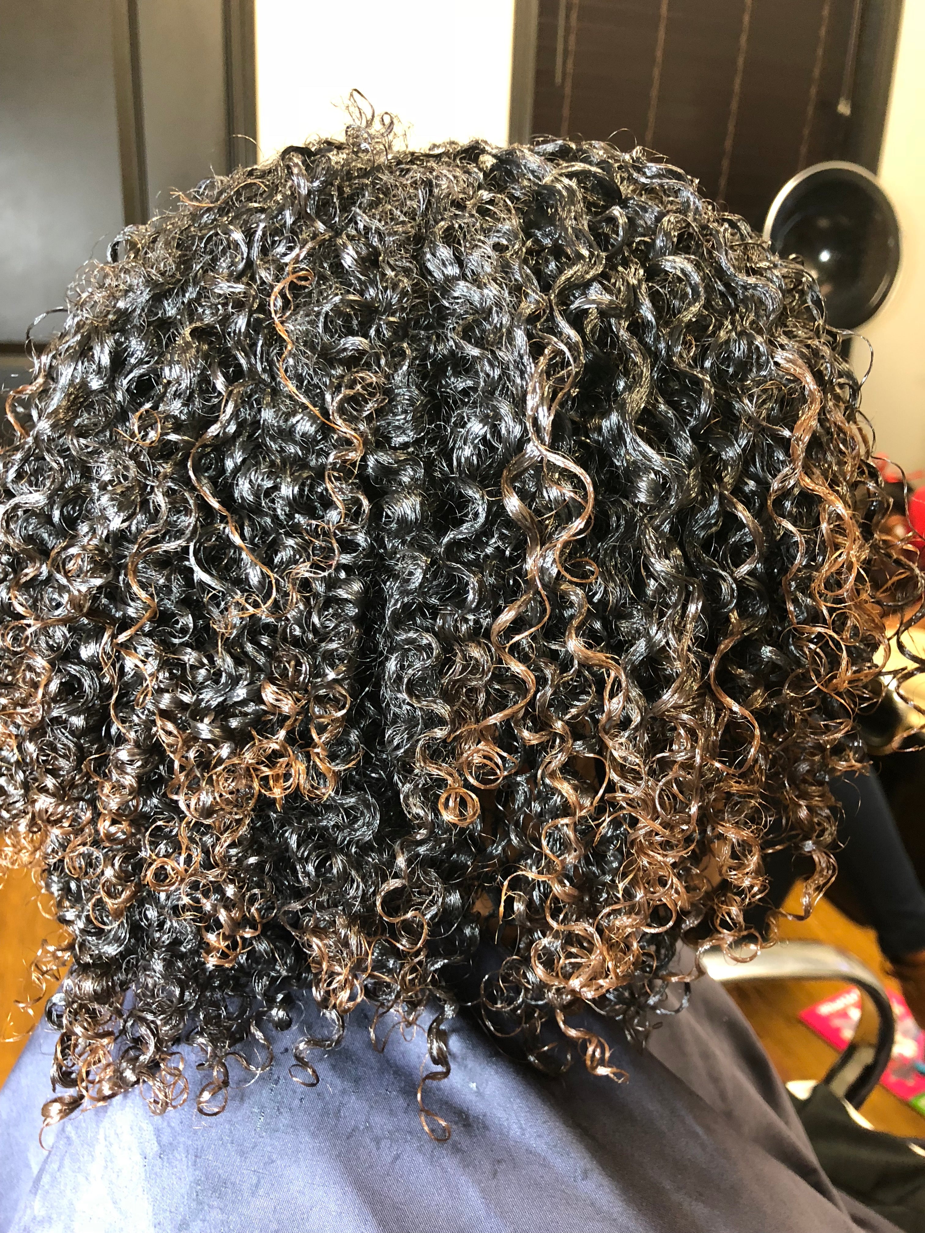 Wash and go for type 4 hair