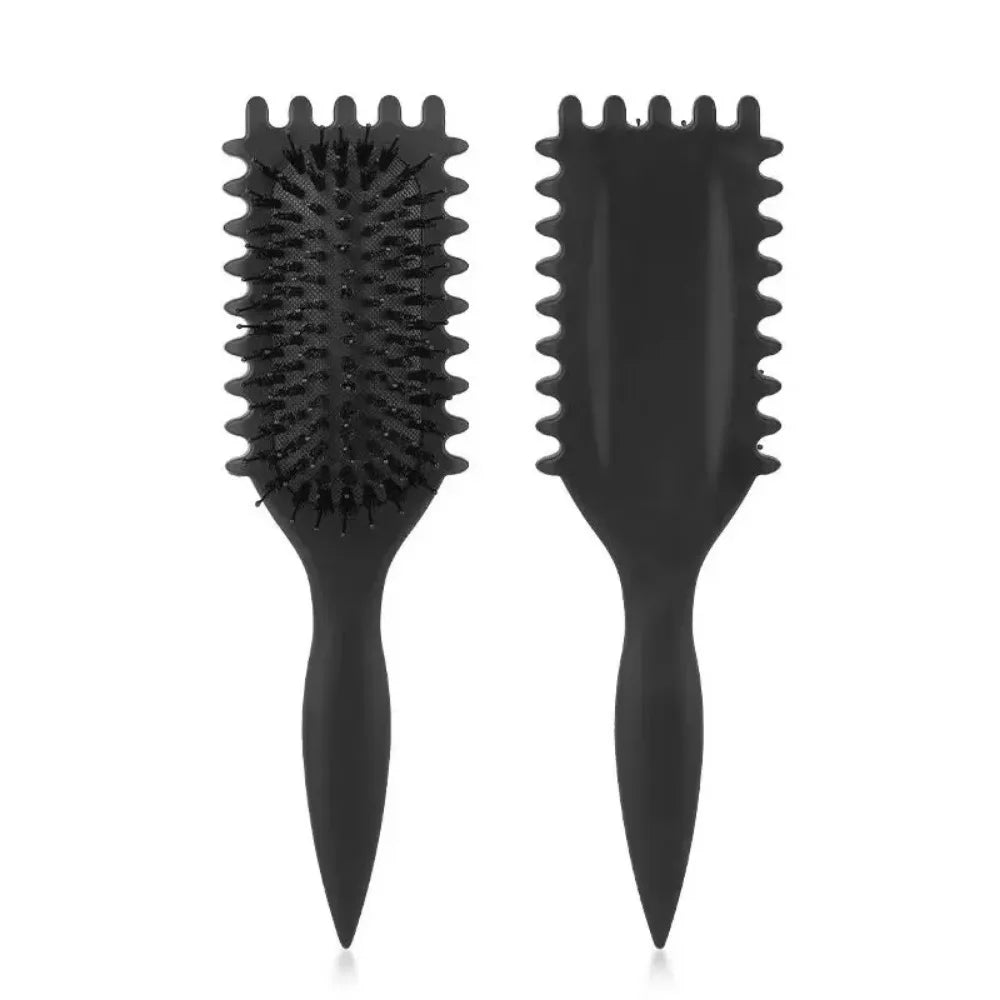 Women'S Hair Comb Hollow Shaped Curly Hair Comb Multi Functional Scalp Massage and Anti-Static Fluffy Hair Brush Hairstyle Tools