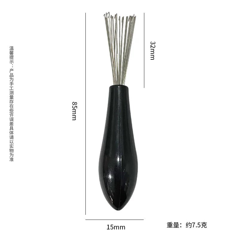 Comb Hair Brush Cleaner Plastic Metal Cleaning Remover Embedded Tool Remover Handle Tangle Hair Comb Accessories Random Color - Gorgeous Strands Retail