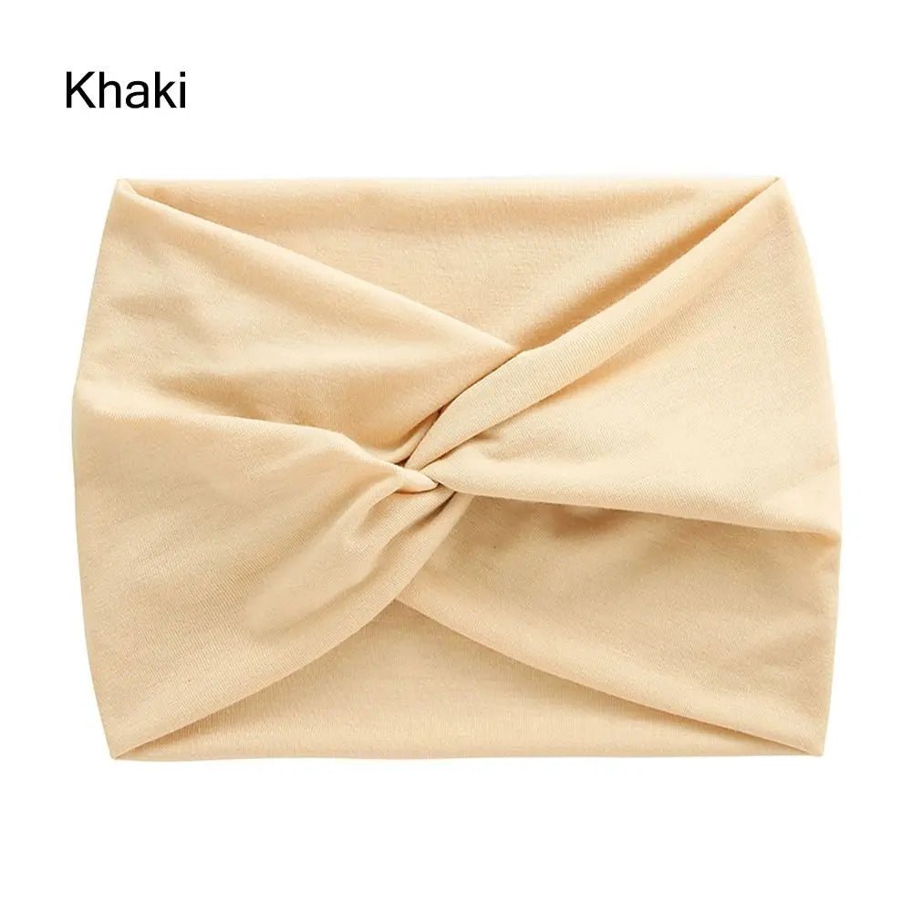 Hair Accessories Twisted Extra Large Thick Wide Headbands Turban Workout Headband Head Wraps for Women - Gorgeous Strands Retail