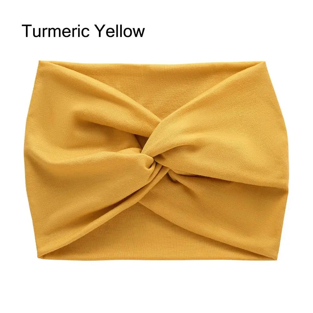 Hair Accessories Twisted Extra Large Thick Wide Headbands Turban Workout Headband Head Wraps for Women - Gorgeous Strands Retail