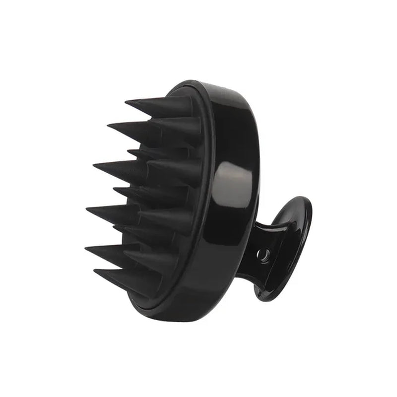 Silicone Shampoo Brush Scalp Massage Brush Head Washing Comb Long Handle Hair Massager Bath Brush Body Scrubber Hair Accessories - Gorgeous Strands Retail