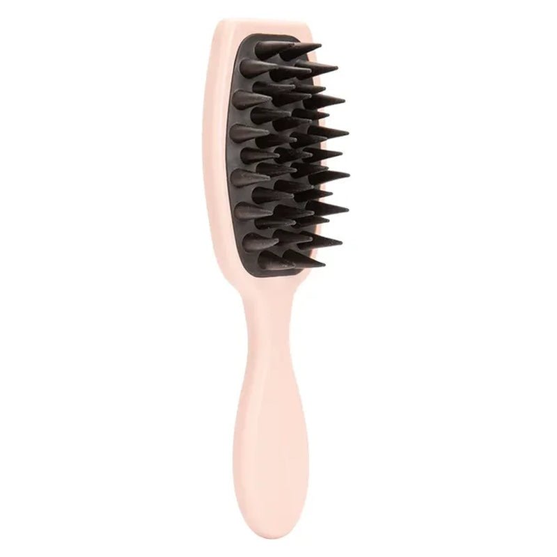 Silicone Shampoo Brush Scalp Massage Brush Head Washing Comb Long Handle Hair Massager Bath Brush Body Scrubber Hair Accessories - Gorgeous Strands Retail