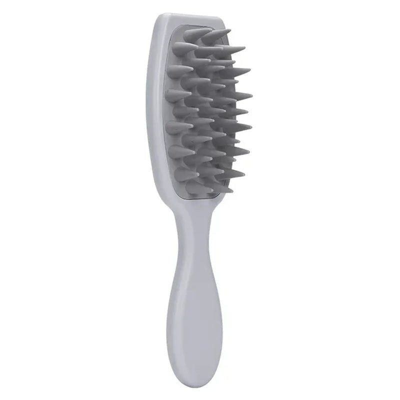 Silicone Shampoo Brush Scalp Massage Brush Head Washing Comb Long Handle Hair Massager Bath Brush Body Scrubber Hair Accessories - Gorgeous Strands Retail