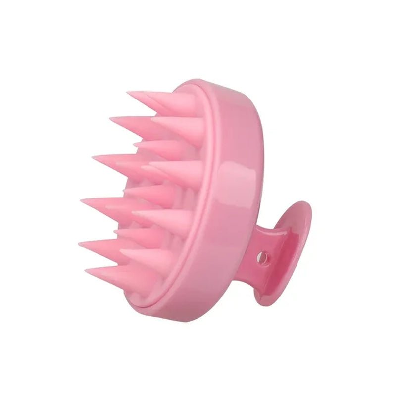 Silicone Shampoo Brush Scalp Massage Brush Head Washing Comb Long Handle Hair Massager Bath Brush Body Scrubber Hair Accessories - Gorgeous Strands Retail