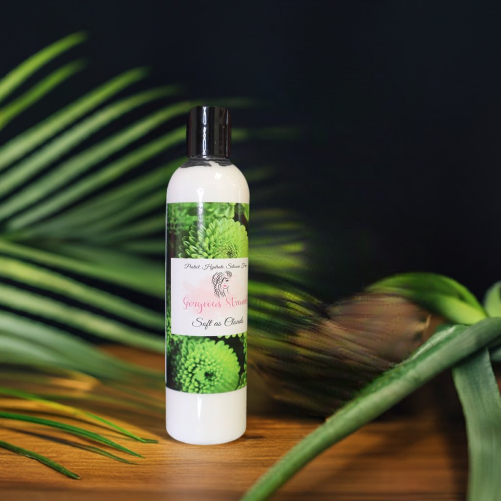 Moisturizer for Low Porosity hair - Fragrance and Silicone - free moisturizer 8 and 12 oz - Gorgeous Strands Retail