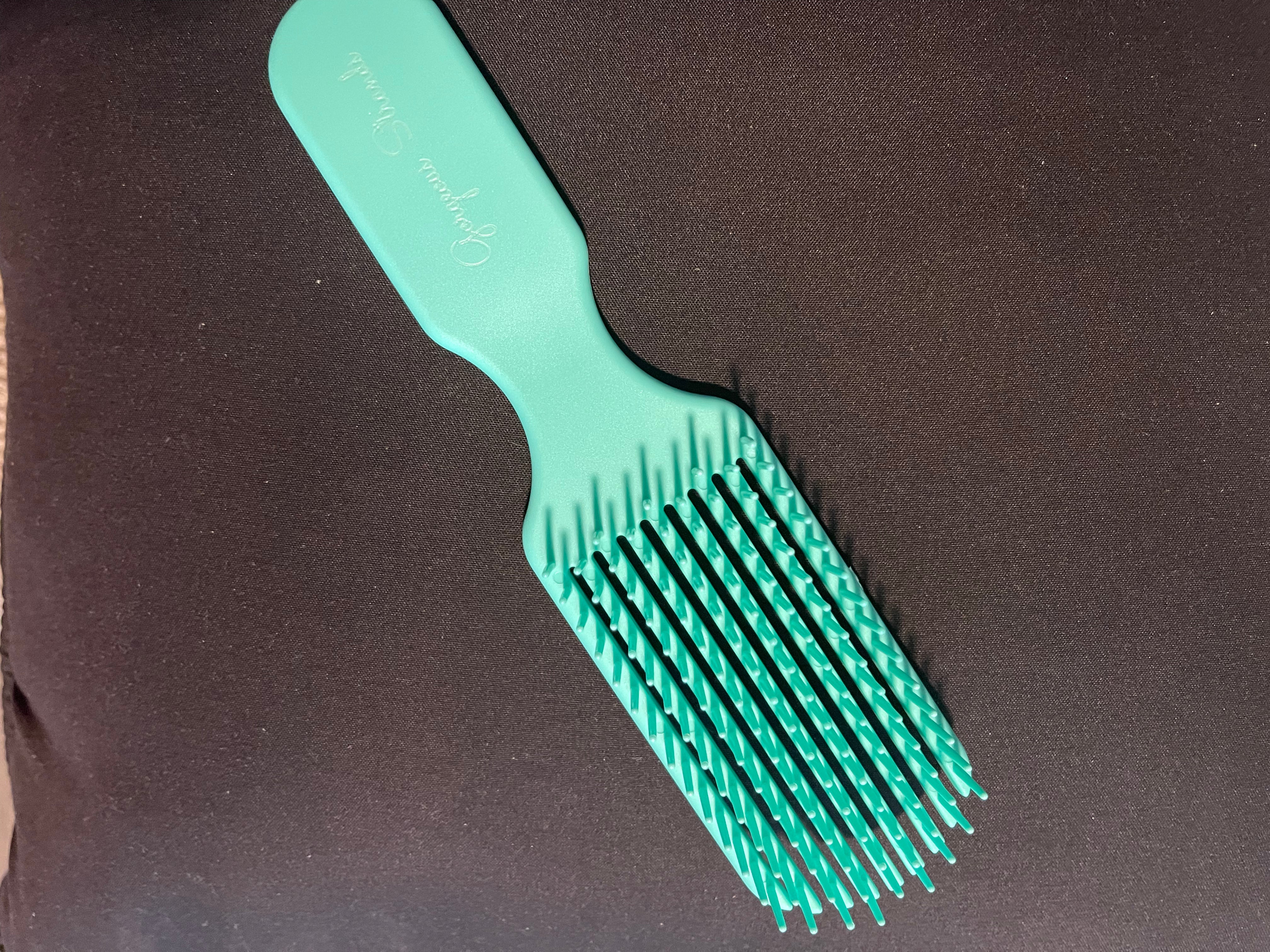 gorgeous strands flexible detangling brush for black natural hair 